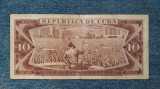 10 Pesos 1978 Cuba / Fidel Castro pe revers