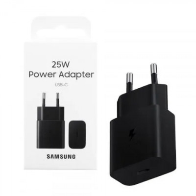 Incarcator pentru Priza Type-C, Super Fast Charging, 25W Samsung T2510N (EP-T2510NBEGEU) Negru foto