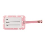 Eticheta de identificare bagaje Cute Cat Roz 11X7 cm ComfortTravel Luggage