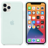 Husa de protectie telefon Apple pentru Iphone 11 Pro Max, Silicon, MY102ZM/A, Seafoam