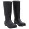 vidaXL Cizme de ploaie, negru, PVC, mărime 41