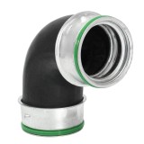 Furtun intercooler, supraalimentare Seat Cordoba 202009, Ibiza 202008; Skoda Fabia 192007; Vw Polo 202005, Polo 202009, cauciuc, scurt, RapidAuto