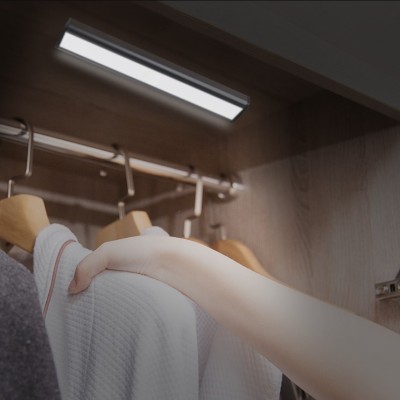 Lampa LED inteligenta, cu senzori de miscare,cu telecomanda, pentru hol foto