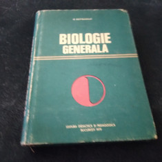 N BOTNARIUC - BIOLOGIE GENERALA