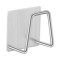 Suport burete vase, autoadeziv, inox, argintiu