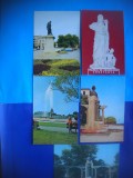 HOPCT LOT NR 604 CONSTANTA-CT-5 CARTI POSTALE-RSR-NECIRCULATE, Circulata, Printata