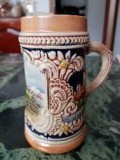 HALBA DE BERE veche, originala W. Germany, din ceramica