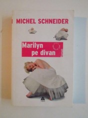 MARILYN PE DIVAN de MICHEL SCHNEIDER 2007 foto