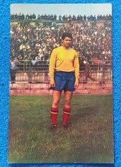 Foto - tip carte postala fotbal - jucatorul Ion Pircalab (Romania, Dinamo Bucuresti)