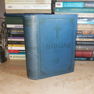 BIBLIA SAU SFANTA SCRIPTURA * JUSTINIAN , 1975 # foto