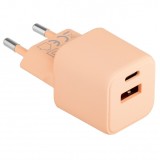 Incarcator Retea Colorum CLS30-AC-14, 30W, 3A, 1 x USB-A - 1 x USB-C, Portocaliu, Universal