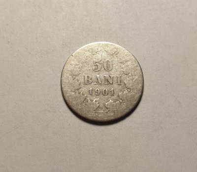 50 bani 1901 foto