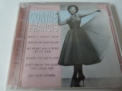 Connie Francis, cd foto