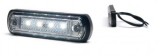 Lampa Pozitie LED Auto, 12-24V, 4 LED-uri, Omologare ECE, IP66/IP68, Laterala, Universala, W189.1340, Alb