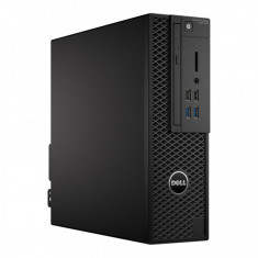 Workstation Second Hand Dell Precision 3420 SFF, Intel Core i7-6700 3.40 - 4.00GHz, 16GB DDR4, 256GB NVMe SSD + 2TB HDD SATA, AMD FirePro W2100/2GB, D