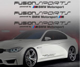 Sticker auto model BMW FUSION (set 3 buc.), 4World