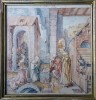Albrecht D&uuml;rer-Nașterea Domnului cu magi (1508), reproducere &icirc;nrămată