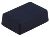 Carcasă universală ABS neagră 31mm x 45mm x 15mm