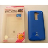 Husa Mercury Jelly LG G2 Blue Blister, Silicon