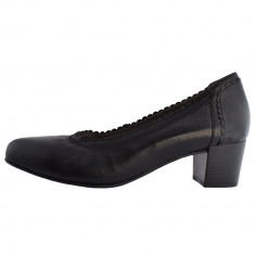 Pantofi dama, din piele naturala, marca Caprice, 9-22308-27-01-03, negru foto