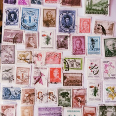 Lot timbre vechi SUA si Argentina