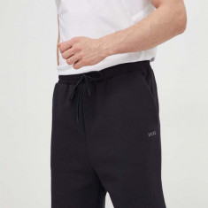 BOSS Green pantaloni scurți bărbați, culoarea negru 50506120