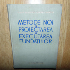 METODE NOI IN PROIECTAREA SI EXECUTAREA FUNDATIILOR -H.LEHR ANUL 1963