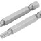 Set de varfuri de surubelnita din 2 bucati, T15x50 mm, S2, I