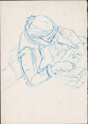 A1601 Schiță de Dimitrie &amp;bdquo;Puiu&amp;rdquo; Eitel, nesemnată foto