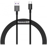 Cablu alimentare si date Baseus Superior, Fast Charging Data Cable pt. smartphone, USB la USB Type-C 66W, 2m, negru