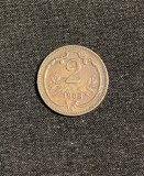 Moneda 2 heller 1908 Austria, Europa