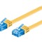 Patch Cord Ethernet Cat6a U/UTP PVC Galben 2m