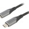 Cablu USB-C 3.1 Negru 1.5m 5Gbps