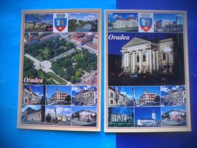 HOPCT LOT 2716 ORADEA-JUD BIHOR-2 CARTI POSTALE-NECIRCULATE foto