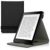Husa pentru Kobo Aura One, Piele ecologica, Negru, 45100.01, Kwmobile