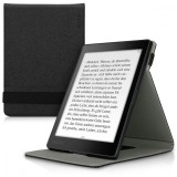 Husa pentru Kobo Aura One, Piele ecologica, Negru, 45100.01, Kwmobile