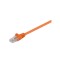 Cablu UTP 1m portocaliu patchcord CAT5e 2x RJ45 CCA neecranat Goobay
