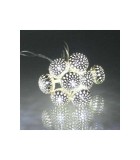 Ghirlanda electrica luminoasa decorativa cu felinar 20 LEDuri albe