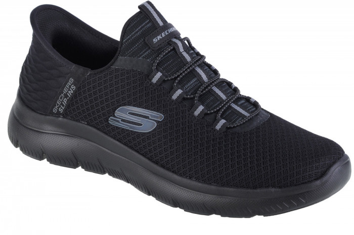 Pantofi pentru adidași Skechers Slip-Ins Summits - High Range 232457-BBK negru