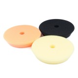Set bureti pentru polisare auto 3 piese AMiO, paduri polish Cutting One-Step Finish, 150 mm, prindere velcro 125 mm, inaltime spuma 25 mm