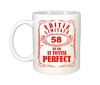Cana alba personalizata, Editie Limitata 58 ani, INOVATIX&reg;. 330ml, Oem