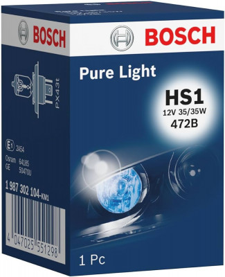 Bec Halogen HS1 Bosch Pure Light, 12V, 35W foto