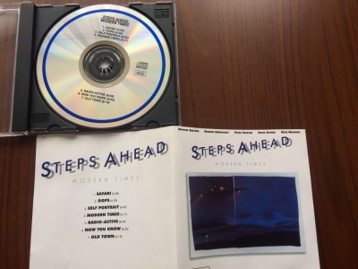 steps ahead modern times 1984 cd disc muzica fusion post bop contemporary vg+ foto