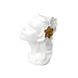 Vaza-masca ghiveci ceramic, beauty donna