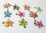 Reducere! Martisoare unicat flori martie handmade brosa, multe culori