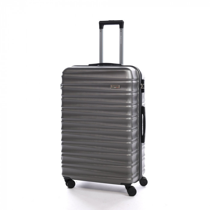Troler Ella Icon Assign Gri Inchis - 74.5x49x30 cm ComfortTravel Luggage