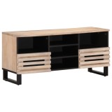 Gossi dulap tv, 100x34x46 cm, lemn masiv de mango