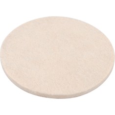 EXTOL PREMIUM disc de lustruit, alb, piele de miel (lana); 125 mm, 7 mm grosime, cu arici foto