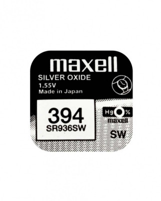 Baterie ceas Maxell SR936SW V394 AG9 1.55V oxid de argint 1buc foto