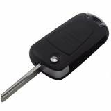 Carcasa cheie auto cu 2 butoane si Lamela HU43 pentru transformat, compatibil Opel OP-150 AllCars, AutoLux